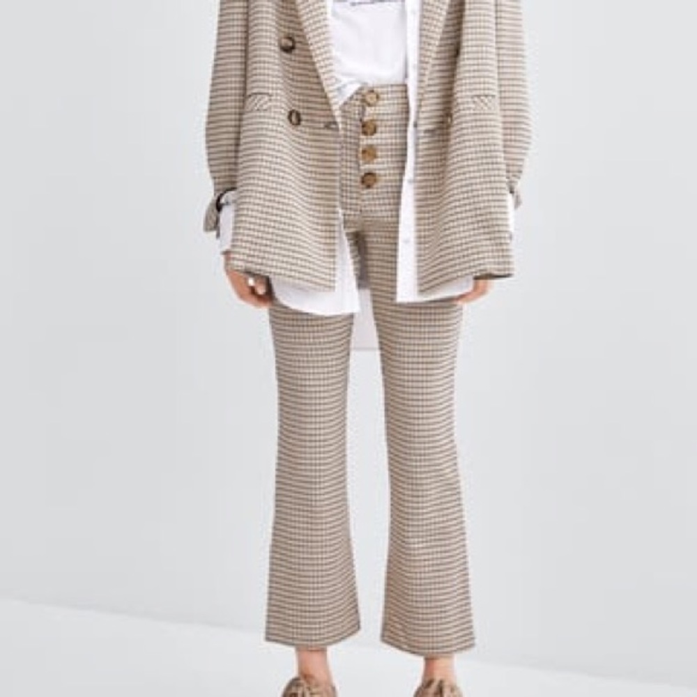 Zara Checkered Pants